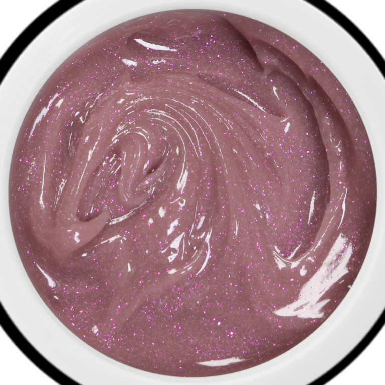 Acrygel Cover Pink 07 Glitter 30 ml Platinum Line - immagine 2