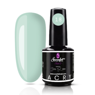 Liquid Acrygel in Bottiglia Verde Pastello 18 15 ml