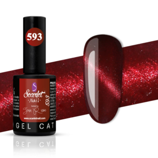 Smalto Semipermanente Cat Eye 9D 593 12 Ml