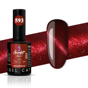 Smalto Semipermanente Cat Eye 9D 593 12 Ml