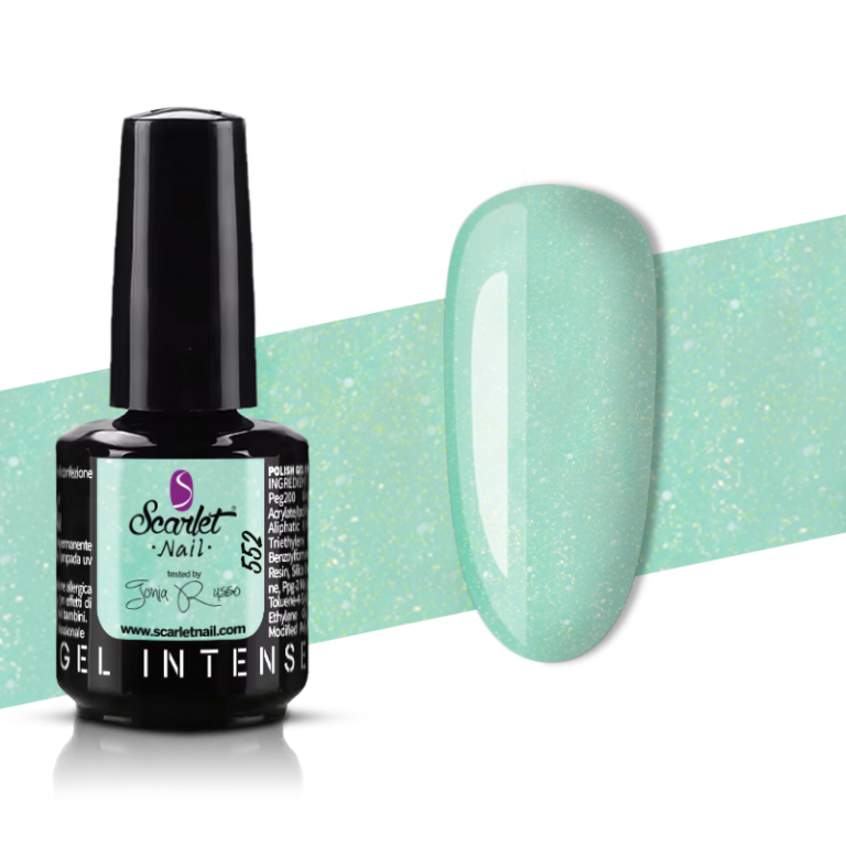 Semipermanente Verde Acqua Microglitter 552 8 Ml