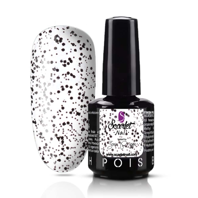 Gel Finish Pois Black 8ml