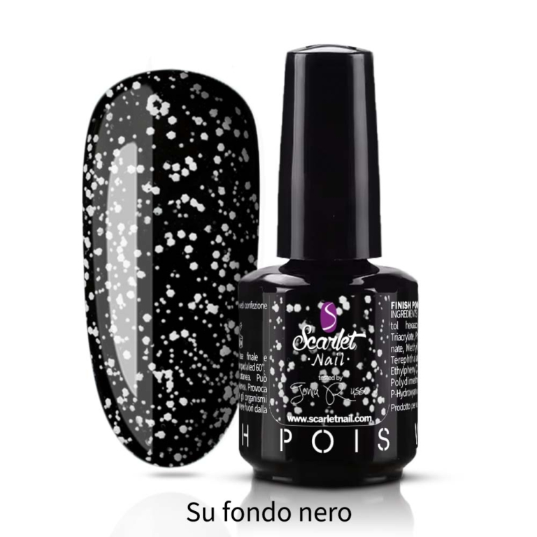 Gel Finish Pois White 8ml