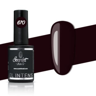 Smalto Semipermanente Melanzana cod-670 10 Ml