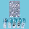 stickers natale 5d cod 13 pupazzo