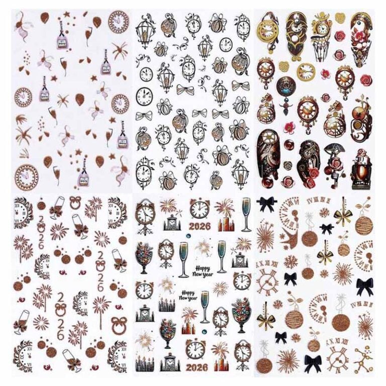 stickers natale 5d cod 18 6 pz