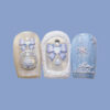 stickers natale 5d cod 20 fiocchi