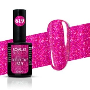Semipermanente Reflective Pink 619 12 Ml