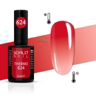 Semipermanente Thermo Red 624