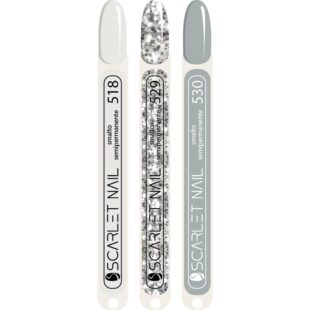 Palette con Etichetta + Colore Snow Collection