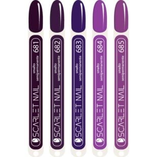 Palette con Etichetta + Colore Violet Collection
