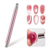magnete cat eye pens con sfera doppia testa rosa
