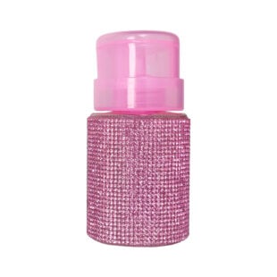 Pump Dispenser Antigoccia Glitter Pink