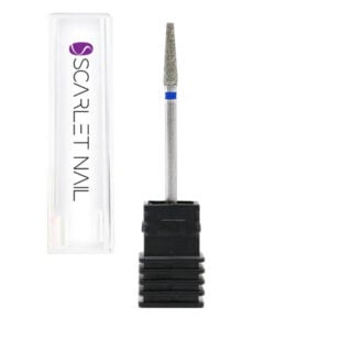 Punta Diamantata per Rifinitura Giro Cuticole Media