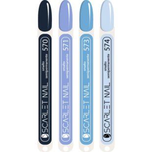 Palette con Etichetta + Colore Cotton Blue Collection