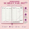 interno agenda scarlet nail