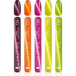 Palette con Etichetta + Colore Cat Eye Fluo Collection