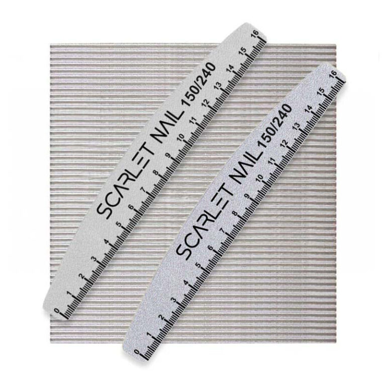 set 50 lime trapezio 150 240 scarlet nail